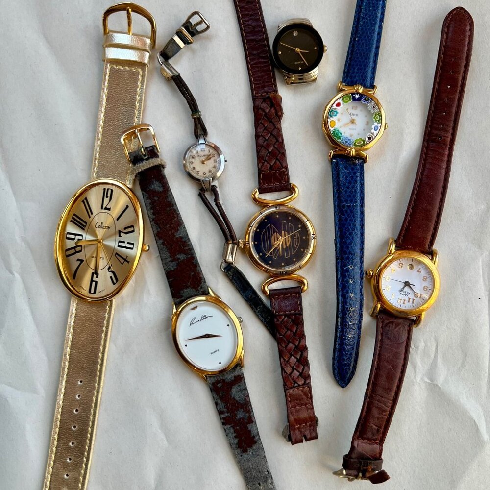Collection Of Older Watches, Ladies Mixed Lot Vintage